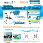 Aquagyms.fr, site e-commerce spécialisé dans le matériel d&rsquo;aquagym