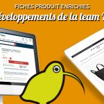 Les développements « made in Kiwik » pour des fiches produits au top sur votre site e-commerce !